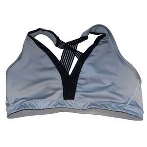 V cut Victoria Sport sports bra racerback vneck large